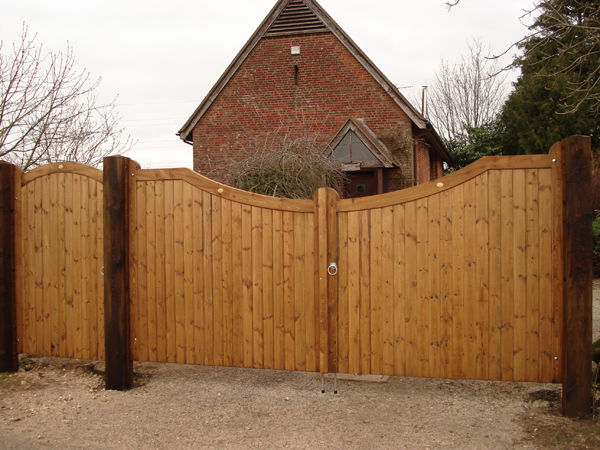 Charmouth design wooden gates
