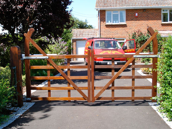 Dorchester wooden gate design