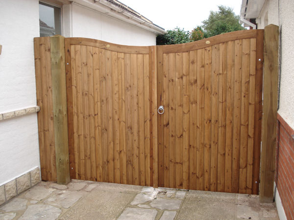 Durleston wooden gate design