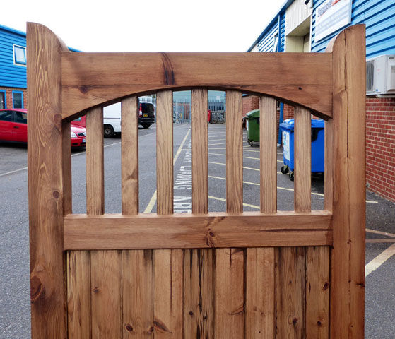 Milton wooden gate design