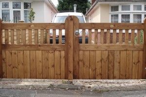 Kimmeridge wooden gate