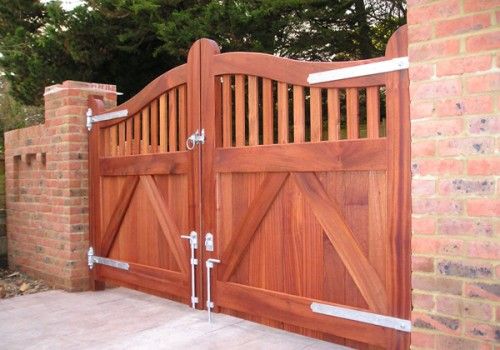 Lulworth wooden gate