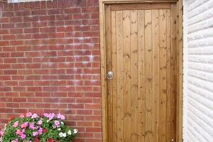 wooden gates in Lymington