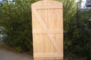 Sherborne wooden gate piece